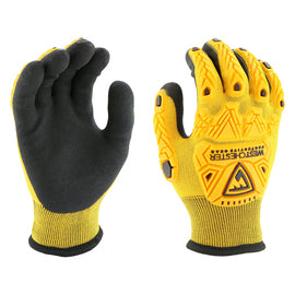 PIP® Large Barracuda® 13 Gauge Engineered Yarn, Nylon And Brushed Acrylic Cut Resistant Gloves With HPT® Coating