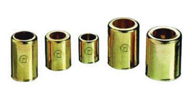 Western 0.478" ID X 11/16" L Brass Hose Ferrule With CDR-41 Ribbing (Recommended CR-100 Hand Crimp Tool)