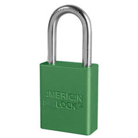 American Lock® Green Anodized Aluminum Lifeguard 6 Pin Tumbler Padlock Boron Alloy Shackle
