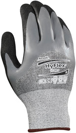 Ansell Size 9 HyFlex® HPPE, Nylon, Polyamide And Spandex Cut Resistant Gloves With Nitrile Three-Quarter Coating