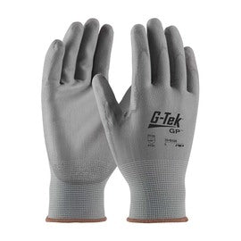 Protective Industrial Products X-Small G-Tek® GP 13 Gauge Nitrile Palm And Finger Coated Work Gloves With Nylon Liner And Continuous Knit Wrist