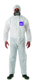 Ansell 3X White MICROCHEM® by AlphaTec® SMS Disposable Coveralls