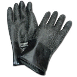 Honeywell Size 11 Black North® Butyl 13 mil Chemical Resistant Gloves - PRICE IS PER PAIR