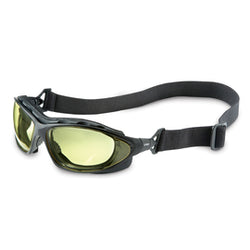 Honeywell Uvex Seismic® Black Safety Glasses With Amber Anti-Fog Lens