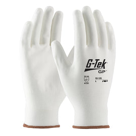 Protective Industrial Products X-Large G-Tek® GP 13 Gauge Polyurethane Palm And Finger Coated Work Gloves With Nylon Liner And Continuous Knit Wrist