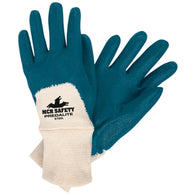 Memphis Glove Small Predalite® Nitrile Three-Quarter Coated Work Gloves With Interlock Liner And Knit Wrist