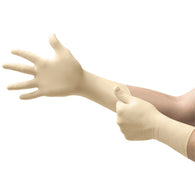Ansell Small Natural Microflex® Natural Rubber Latex Non-Sterile Disposable Gloves (100 Gloves Per Double Polybag)