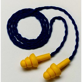 3M E-A-R UltraFit Earplugs 340-4044, Corded, Paper Bag