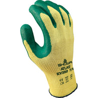 SHOWA® ATLAS® KV350 Size 9/Large 10 Gauge DuPont Kevlar® Cut Resistant Gloves With Nitrile Coated Palm