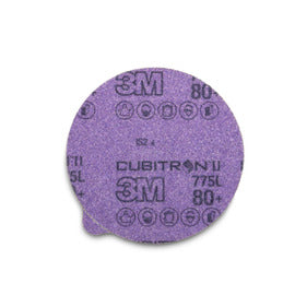 3M 6" X 0.0 NP 80+ Grit Cubitron Cloth Disc