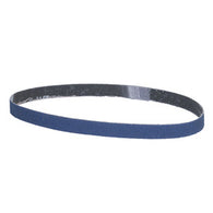 Norton® 1/2" W X 18" L BlueFire® Coarse 80 Grit Zirconia Aluminum Cloth File Belt