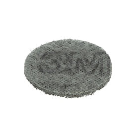 3M 4 1/2" X No Hole Super Fine Grade Silicon Carbide Scotch-Brite Gray Disc