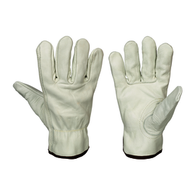 Tillman® Medium Pearl Economy Top Grain Cowhide Unlined Drivers Gloves - PRICE IS PER DOZEN